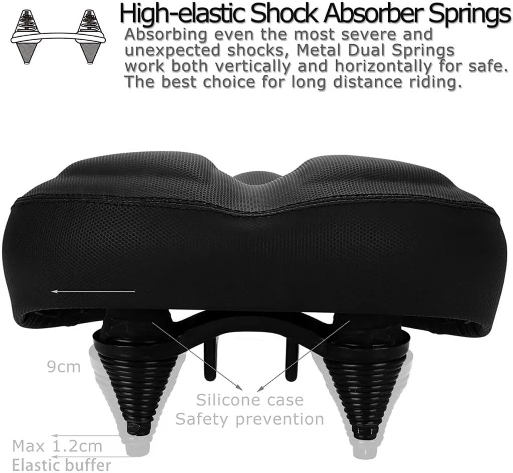 Best Comfortable Bike Seats Daway Bike Seat C40 Image 5