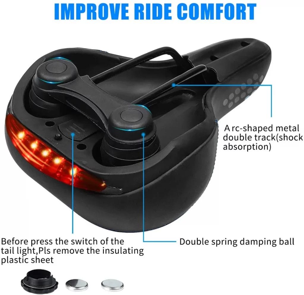 Best Comfortable Bike Seats West Biking Seat Image 5