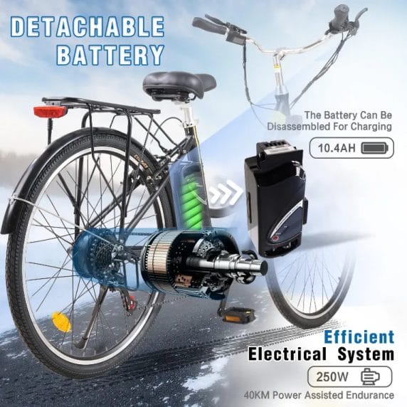 Best Electric Bikes For Food Delivery Hitway Ebike Image 2