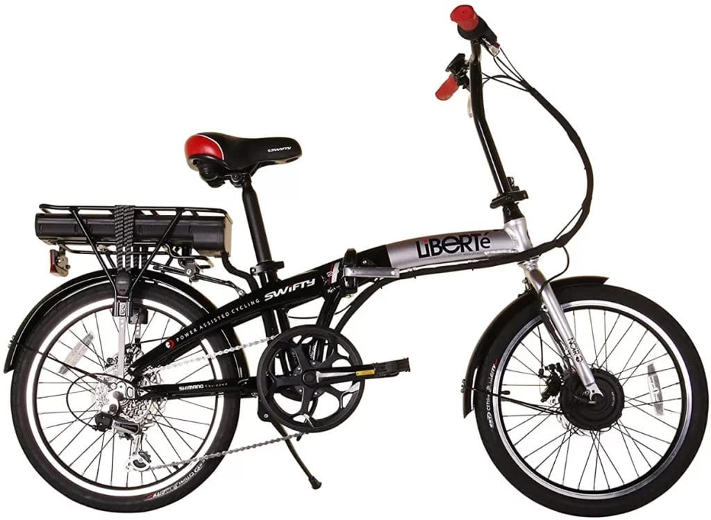 Best Electric Bikes For Food Delivery Swifty Folding Ebike Image 1