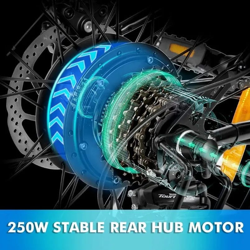 Best Electric Mini Bikes The Eloklem 26 Electric Bike 4