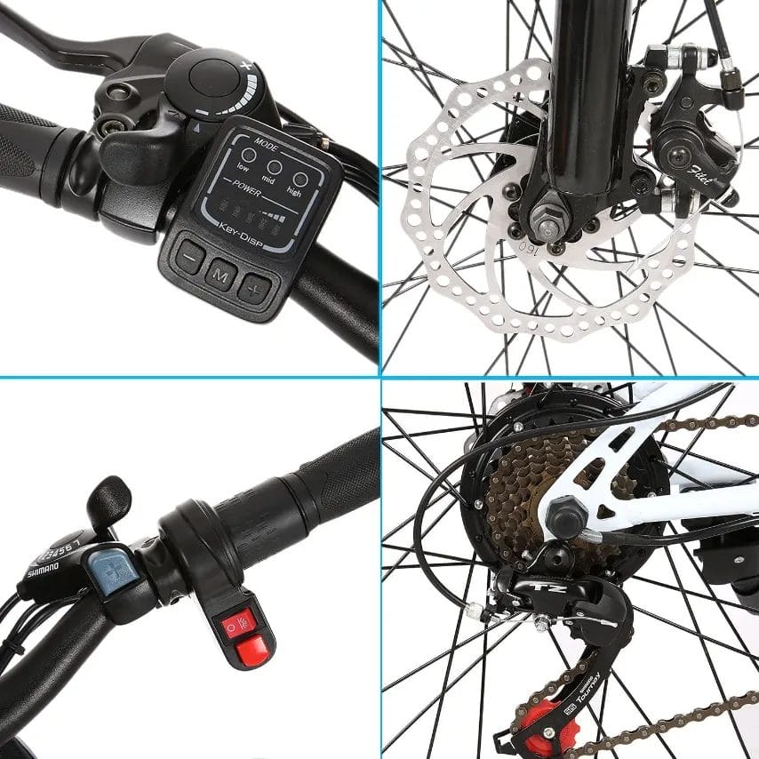 Best Electric Mini Bikes The Eloklem 26 Electric Bike 5