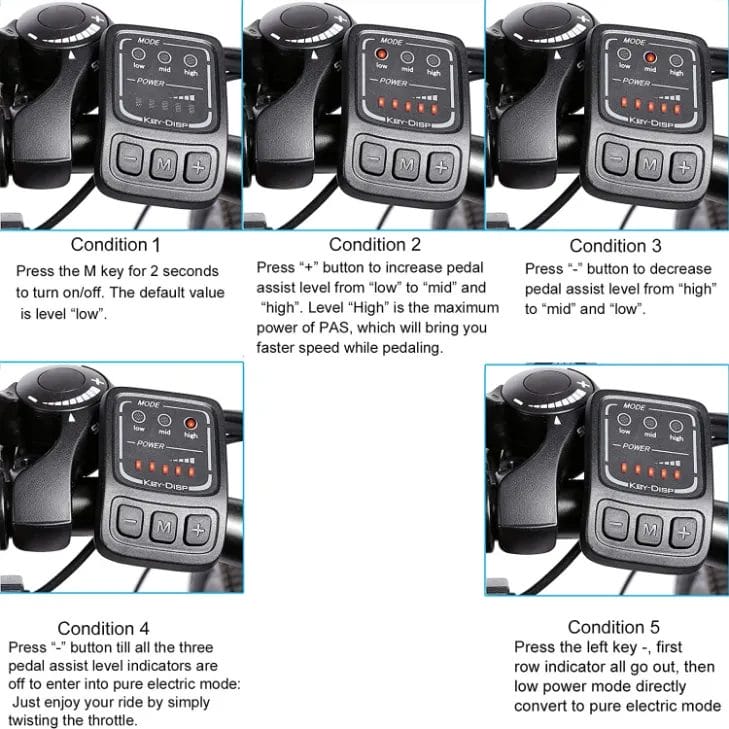 Best Gravel Electric Bikes Eloklem 26 Electric Bike 8