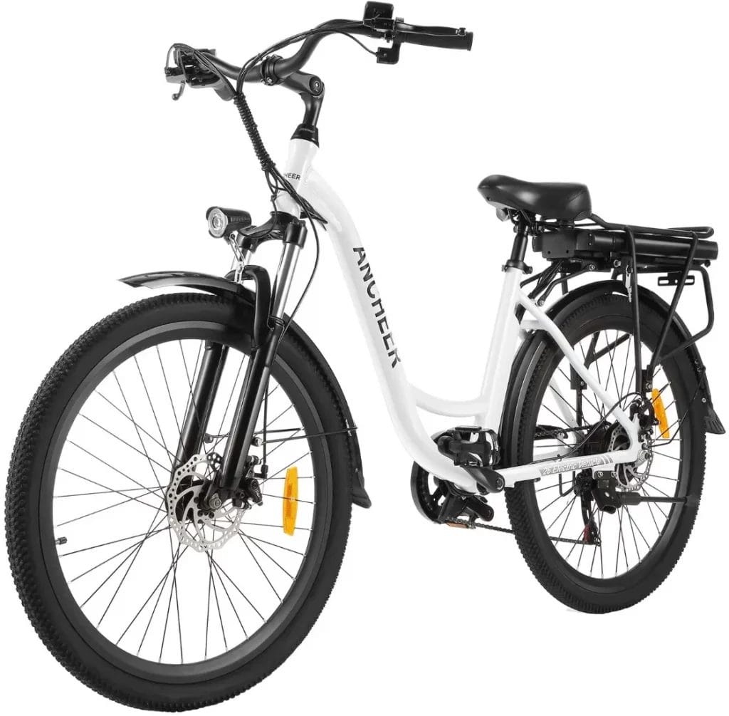 Best Step Through EBike ANCHEER 26 Electric Bike 1