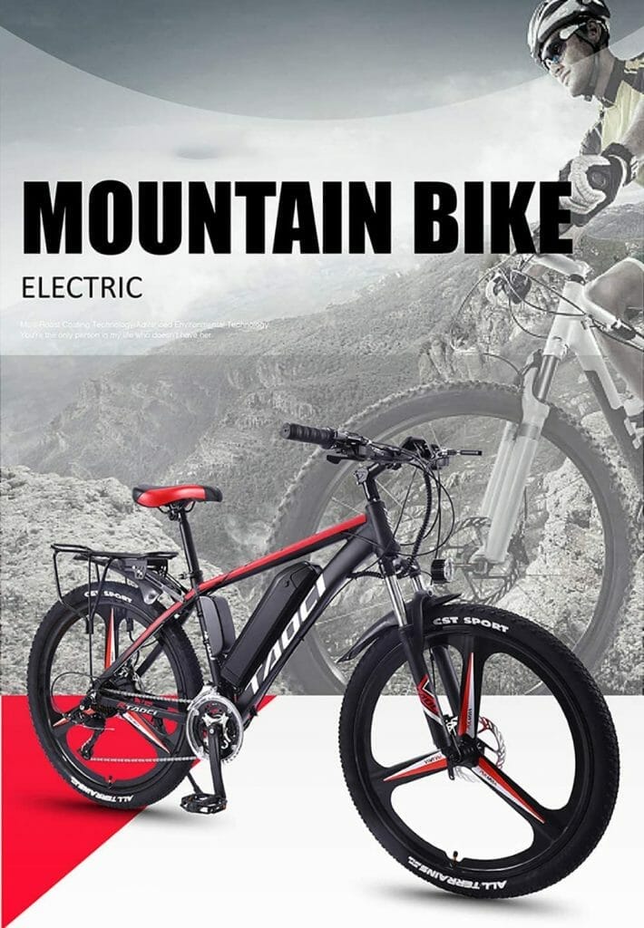 The Best Electric Bikes For Hills Eggshell Home Electric Mountain Bike 2