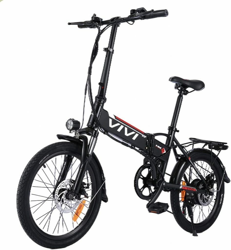 The Best Electric Bikes For Hills ViVi Folding Electric Bike 1