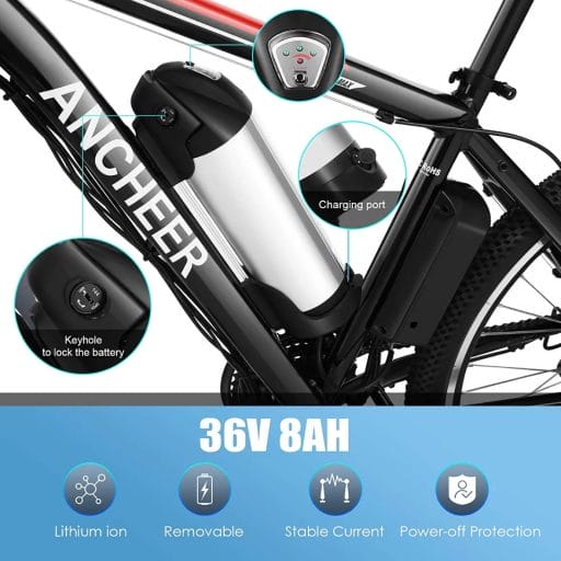 The Best Electric Bikes For Under £2000 Reviews Ancheer Mountain Bike 6