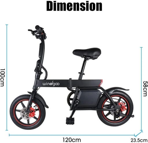 The Electric Bikes For Under £500 Reviews TOEU Electric Bike 2