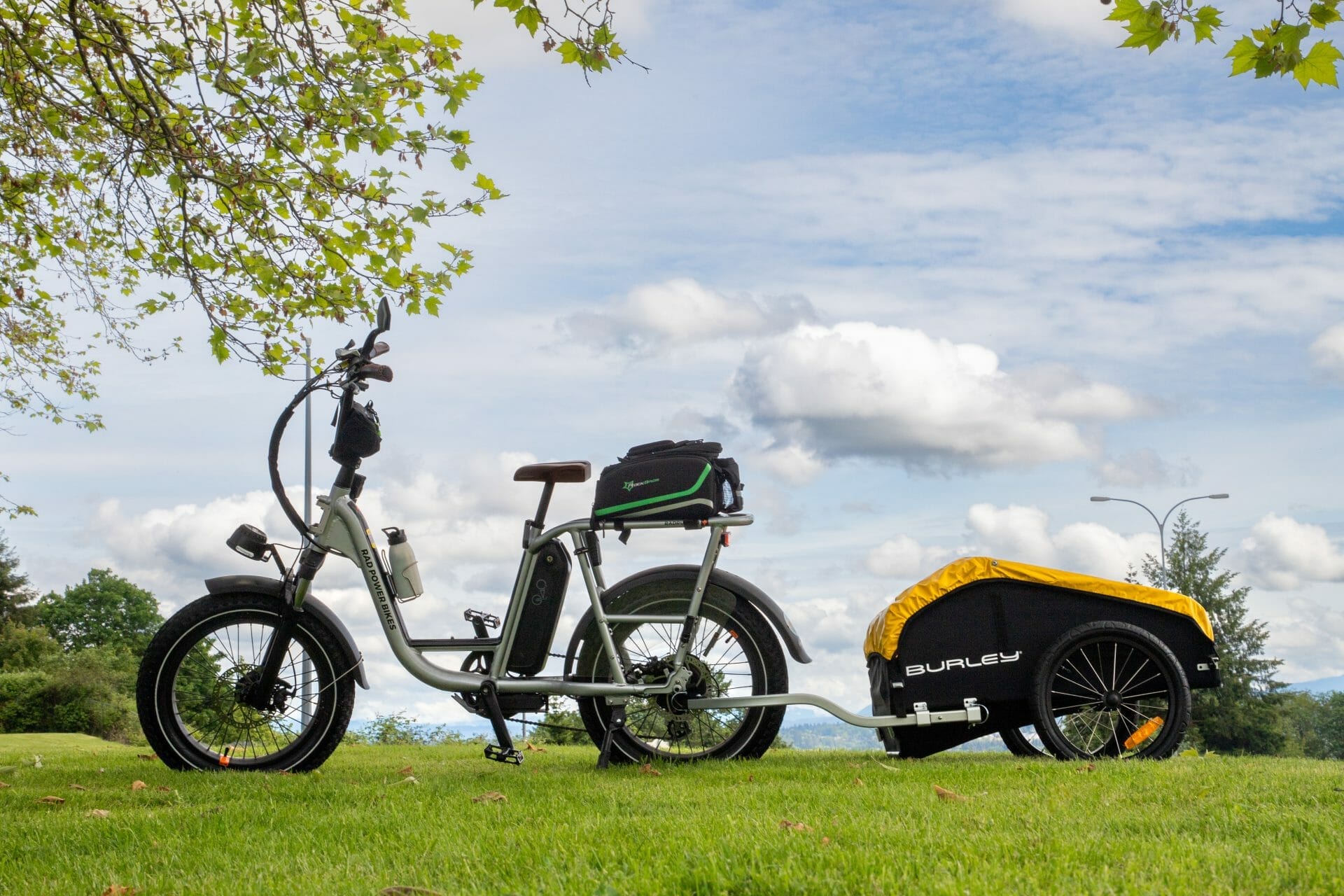 Electric bike and Cargo Trailer