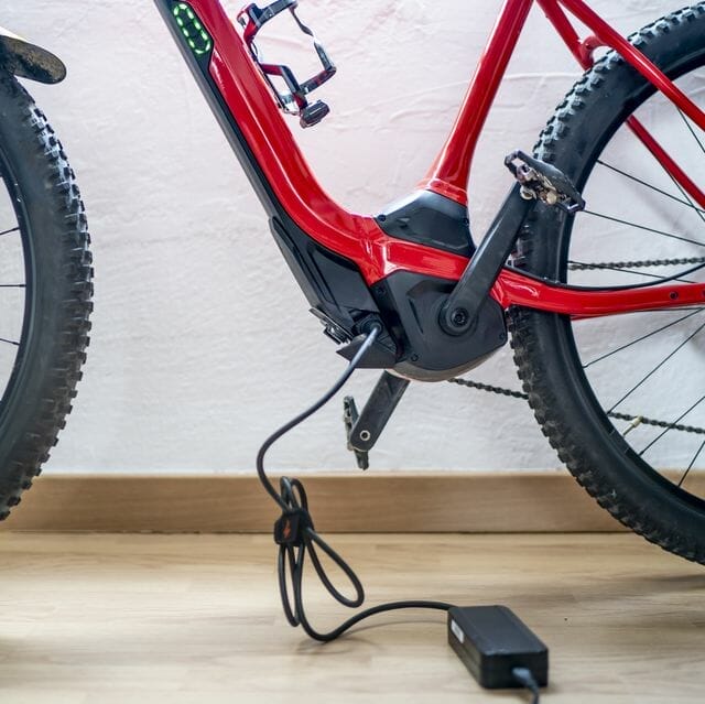 how to charge electric bike battery at home