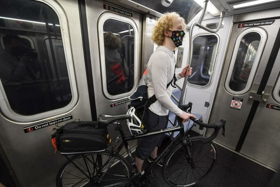 can you take an electric bike on a train